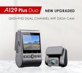מצלמת רכב כפולה VIOFO A129 Plus Duo