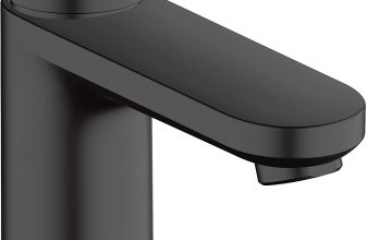 Bold and convenient: modern basin tap in trendy matt black With its subtle elegance, harmonious design and bold matt black surface finish, the hansgrohe Vernis Blend single lever basin tap 100 in matt black is the perfect fit for modern bathrooms. Ultra-convenient: The gap between spout and wash basin provides plenty of space for comfortable use (ComfortZone 100). The Vernis Blend taps also bring timeless design and tried-and-tested hansgrohe user-friendliness to the bathroom and are available at an attractive price. Quality and helpful water-saving functions The water quantity and temperature can be set using the user-friendly and ergonomically shaped handle. It controls the high-quality hansgrohe ceramic mixer system and does not loosen, even after frequent use. Another advantage: This tap saves money and protects the environment, as the flow rate is automatically limited to 5 l/min, even when the water pressure is high (EcoSmart). The water is enriched with air for a full water jet (AirPower). This creates plumper and lighter droplets that feel velvety soft and cause less splash. Other features: Many uses: This tap is also suitable for continuous flow heaters Bold look: The matt black surface finish is easy care and retains its impressive character in the long run Easy to install: The tap is attached via flexible connection hoses (G ⅜) to the water connections (size: DN15) Guaranteed availability: Spare parts can be purchased up to 15 years after the range has been discontinued