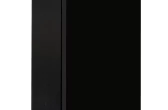 מקרר 90 ליטר שחור דלת זכוכית Peerless BC-90 BP