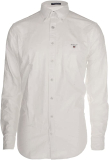 חולצת מכופתרת GANT לגברים – צבע לבן