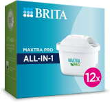 חבילת 12 פילטרים בריטה BRITA Maxtra Pro Water Filter (דגם חדש)