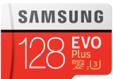 כרטיס זיכרון נהדר Samsung EVO Plus memory card 128GB 100MB/s ב-30.00$!