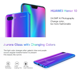 Huawei Honor 10 – הגרסה החזקה ה-4/128GB ב- 379.99$ גרסה גלובאלית בכל הצבעים!