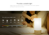 מנורת לילה חדשה מבית שיאומי – Xiaomi Mijia MJCTD01YL LED bluetooth WiFi Control Bedside Light Table Lamp