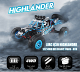 מכונית 4×4 על שלט דגם HIGHLANDER 1:12 JJRC !