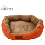 Kimpets Denim Fabric Soft Water Resistance Pet Dog Cat Bed House