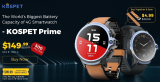 שעון חכם חדש בהשקה בלעדית של אתר גירבסט ! KOSPET Prime 4G !