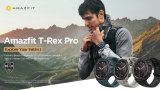 שעון ספורט חכם ועמיד במיוחד Amazfit T-Rex Pro